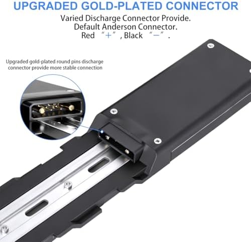 EXECYC UL Certificated 48V Lithium Ion Battery Pack for 48Volt Electric Bicycles Bafang Conversion Kit Front Wheel Use