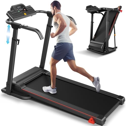 ANCHEER 2025 Premium Treadmill - |5HP for Home Gym, 350+ LBS Capacity, Perfect for Home Workouts & Families - Foldable w