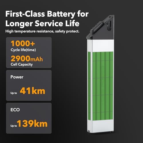 YS YOSE 48V 11.6Ah Ebike Battery for Lectric Electric Bicycles - Compatible with XP Step-Thru 1.0 & |0 Models | YS YOSE