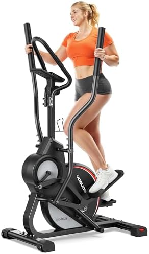 YOSUDA 3-in-1 Elliptical Exercise Machine for Home Workouts | YOSUDA Elliptical Machine with 45° Incline and 15.5 in St