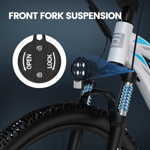 5TH WHEEL Mate Electric Bike for Adults - 1000W Peak Motor, Commuting & Mountain E-Bike, UL Certified 5TH WHEEL Mate E