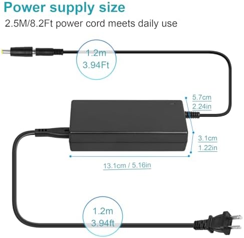 SGS Certified 42V 2A Charger for Gotrax Electric Scooters Compatible with GXL V2, G2, G3, G4, Apex, Glider, XR Elite, XR