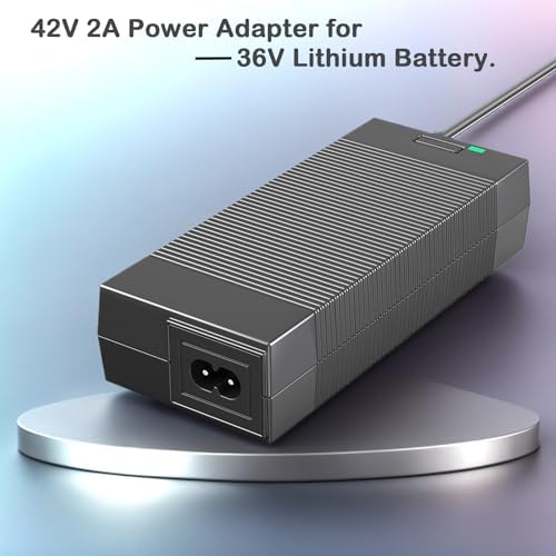 UL Certified 42V 2A Electric Scooter Charger for Gotrax,Jetson,Razor,Segway,Swagtron,Electric Bike Charger | UL Certifi