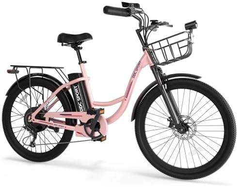 Peak 700W Motor Electric Bike for Adults, Commuter E-Bike, 7-Speed, 45Miles Range 20MPH Electric Bike for Women/Men/Teen