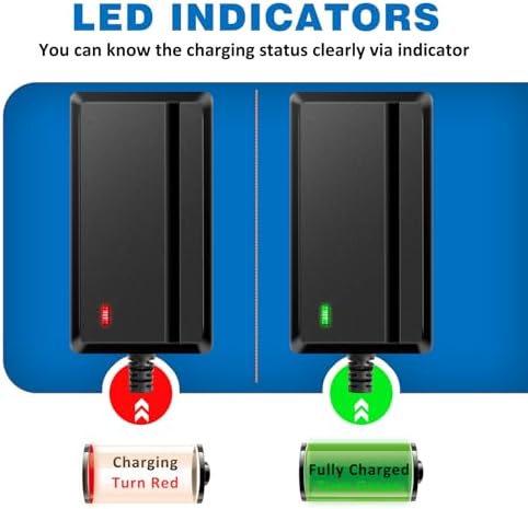 24V Charger for Razor MX350 Electric Scooter | 24V Charger for Electric Scooter E300S | 24V Charger for Razor Dirt Quad