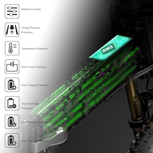 48V 10.4Ah Folding Ebike Battery for 250W 500W 750W 1000W Motor (Top Selling A Grade Cell) 48V 14Ah DCH-006 Built in E
