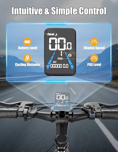 Electric Bike for Adults, 1500W Peak Power, 65 Miles Range Ebike