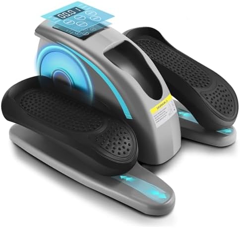 ANCHEER Electric Seated Pedal Exerciser for Seniors at Home ANCHEER Portable Quiet Elliptical Machine for Home Exercise