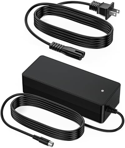 VHBW 42V Nakto Electric Bike Charger RCA Plug Compatible with Nakto 36V Camel Fashion Elegance Pony Mini Cruiser eBike a