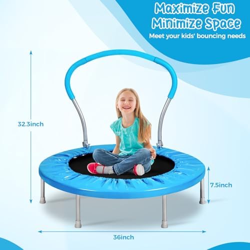 Lyromix Mini Trampoline for Kids