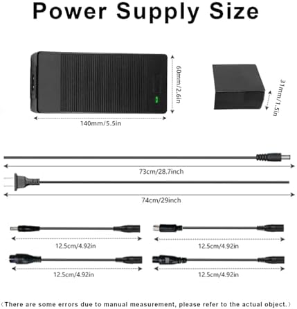 42V 2A Electric Scooter Charger with LED Charging Display, Universal with 4 Connections, for Electric Bike, Mobility Sco