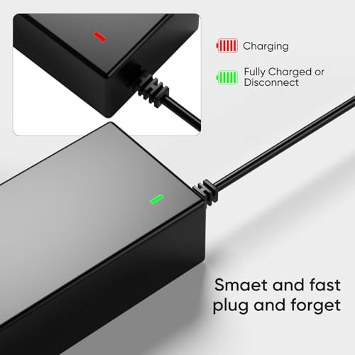 Universal 42V 2A Battery Charger for 36V Lithium Battery Power Supply Adapter Universal 42V 2A Battery Charger with 5