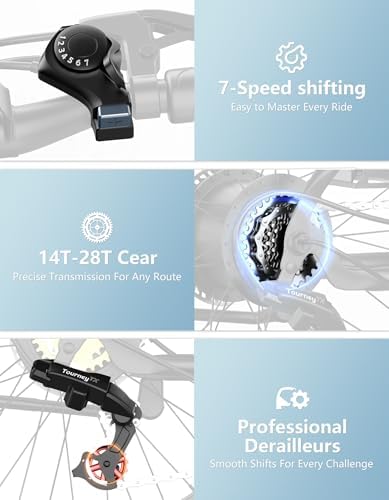 Electric Bike for Adults, 1500W Peak Power, 65 Miles Range Ebike