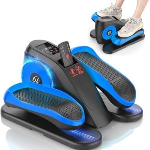 ANCHEER Elliptical Exercise Machine for Home Use, Electric Leg Exerciser for Seniors and Home Office | 12 Speeds Seated