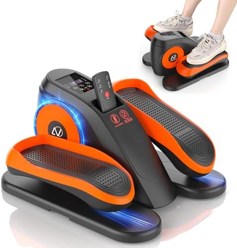 ANCHEER Elliptical Exercise Machine for Home Use, Electric Leg Exerciser for Seniors and Home Office | 12 Speeds Seated