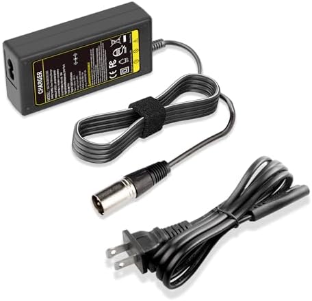 SGS Certified 42V 2A Charger for Gotrax Electric Scooters Compatible with GXL V2, G2, G3, G4, Apex, Glider, XR Elite, XR