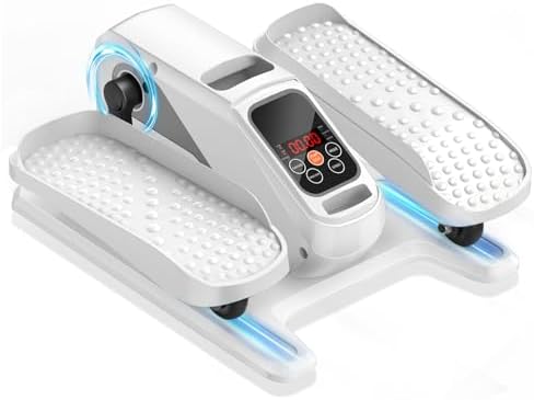 Electric Elliptical Machine for Seniors, Quiet & Portable Seated Pedal Exerciser as Seen on TV 15 Adjustable Speed 5 Aut