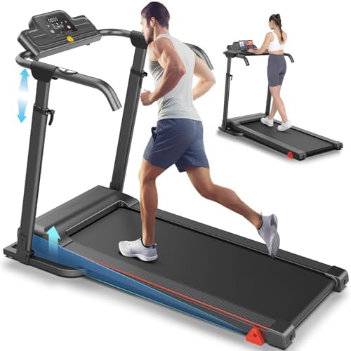 ANCHEER 2025 Premium Treadmill - |5HP for Home Gym, 350+ LBS Capacity, Perfect for Home Workouts & Families - Foldable w