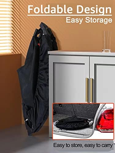 40"/48" Fitness Rebounder Trampoline with 4-Level Adjustable Foam Handle for Kids & Adults | Quiet and Stable 40"/48" E