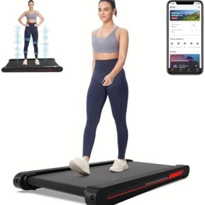 Sperax 3 in 1 Under Desk Treadmill for Home Office Workers with APP Control | 400W Low Noise Sperax Walking Vibration P