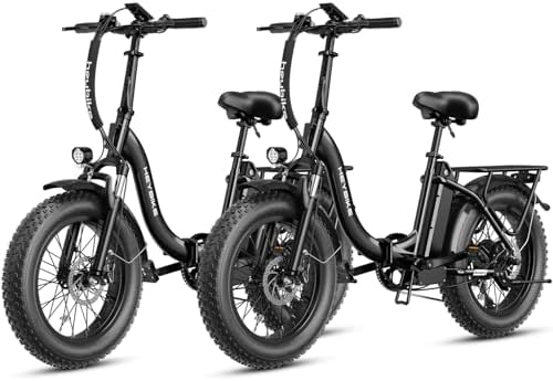 Heybike Ranger Electric Bike for Adults, Peak 1400W Motor Ebike, 28MPH Folding Step-Thru E Bike with Front Suspension