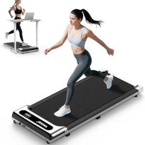 Under Desk Walking Treadmill |5HP with Remote & LED Display for Home Office | 3 in 1 Portable Under Desk Walking Pad fo