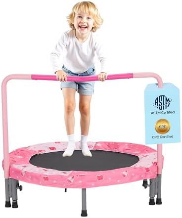 VEVOR 3FT Foldable Trampoline for Toddlers Outdoor Birthday Gift