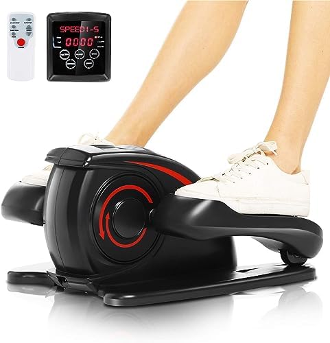 ANCHEER Quiet Elliptical Machine for Seniors Office Home Exercise
