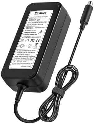 42V 2A Electric Scooter Charger, Replacement Charger for 36V Lithium Battery (XM) - Fast Charging, Lithium Compatible, I