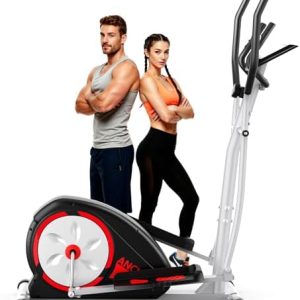Hyper-Quiet Magnetic Elliptical Machine for Home Workout | Home Trainer Elliptical Exercise Machine with Multiple Gears