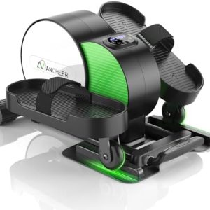 ANCHEER Under Desk Elliptical Leg Exerciser for Seniors with Remote Control | ANCHEER Ellipse Leg Exerciser with Displa