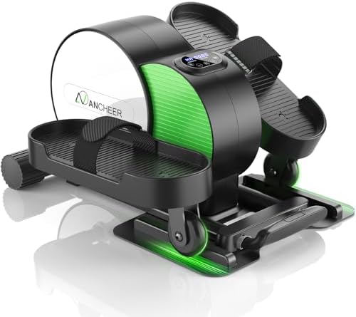 ANCHEER Under Desk Elliptical Leg Exerciser for Seniors with Remote Control | ANCHEER Ellipse Leg Exerciser with Displa