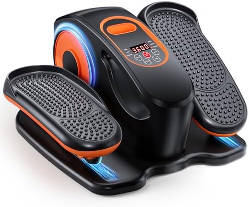 Ellipse Leg Exerciser as Seen on TV, 15 Adjustable Speed, Portable for Seniors