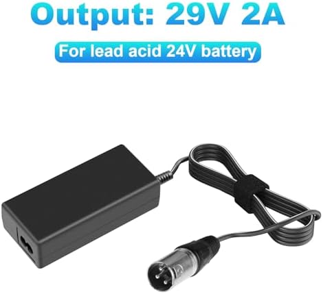 SGS Certified 42V 2A Charger for Gotrax Electric Scooters Compatible with GXL V2, G2, G3, G4, Apex, Glider, XR Elite, XR