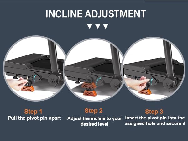 Lichico Walking Pad Under Desk Portable Treadmill for Home and Office | Super Quiet Lichico Walking Pad Under Desk Trea