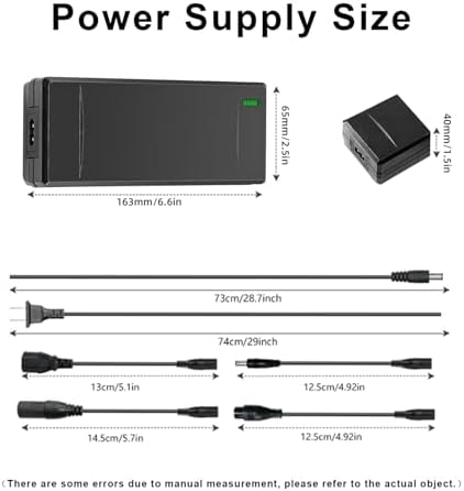 42V 2A Electric Scooter Charger with LED Charging Display, Universal with 4 Connections, for Electric Bike, Mobility Sco