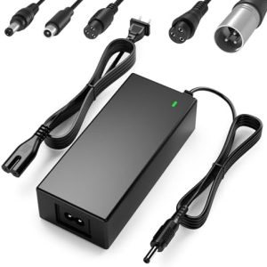 Universal 42V 2A Battery Charger for 36V Lithium Battery Power Supply Adapter Universal 42V 2A Battery Charger with 5