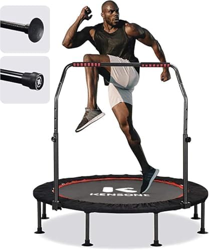 Kenson Mini Foldable Trampoline for Kids and Adults Indoor Use | Kenson Indoor Trampoline 40"/48" Foldable Rebounder fo