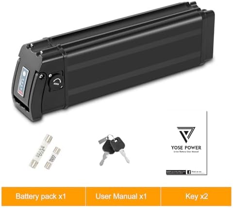 Electric Bike Battery 48V 13Ah for Heybike and Mars Bikes Compatible Replacements