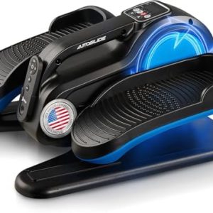 Lifepro Quiet Elliptical Exercise Machine for Seniors & Adults, Seated Pedal Exerciser, Home & Office Use, Portable Red