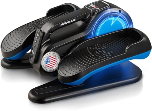 Lifepro Quiet Elliptical Exercise Machine for Seniors & Adults, Seated Pedal Exerciser, Home & Office Use, Portable Red