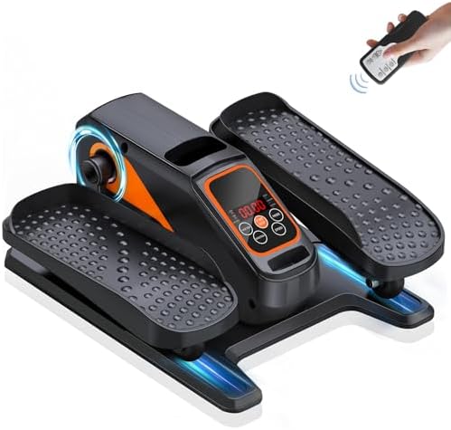 Electric Elliptical Machine for Seniors, Quiet & Portable Seated Pedal Exerciser as Seen on TV 15 Adjustable Speed 5 Aut