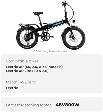 Yose Power 48V 11.6Ah Electric Bicycle Battery for Lectric XP 1.0/ XP |0/ XP |0/ XP Step-Thru Users Replacement (48V 11.