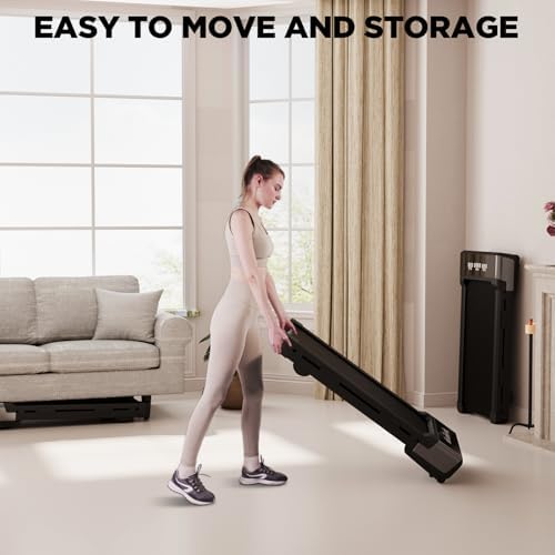 SupeRun Incline Walking Pad for Home and Office with Remote Control LED Display