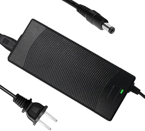 THEPRO 5|6V 2A Battery Charger Universal 5|6V Power Adapter Chargers for 48V Lithium Battery, 5.5mm DC Connector for |5m