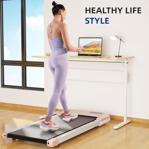 SupeRun Incline Walking Pad for Home and Office with Remote Control LED Display