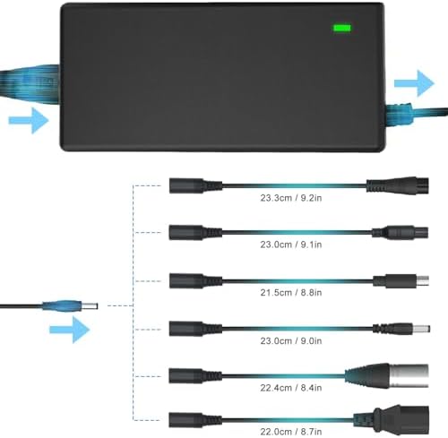 5|6V 2A Fast Charger for Electric Scooters & Batteries Compatible with Multiple Brands | Universal 5|6V 2A Fast Charger