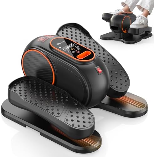 ANCHEER Ergonomic Elliptical Machine for Home Office Desk with 12 Speed Adjustments | Quiet and Portable ANCHEER Ellipt