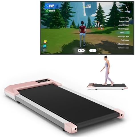 SupeRun Incline Walking Pad for Home and Office with Remote Control LED Display