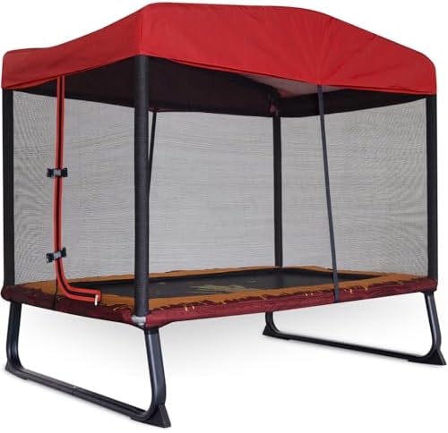 Skywalker 6x4FT Kids Mini Trampoline - Durable Steel Frame for Toddlers & Kids | Skywalker 6x4FT Kids Mini Trampoline -